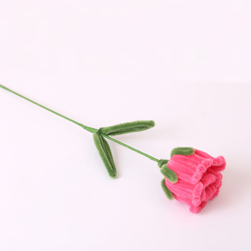 artificial pink roses