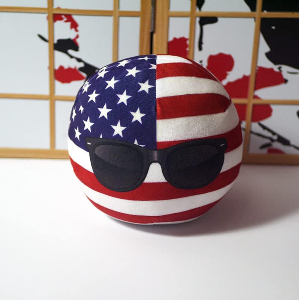 7.9" USA Countryball Plush Toy