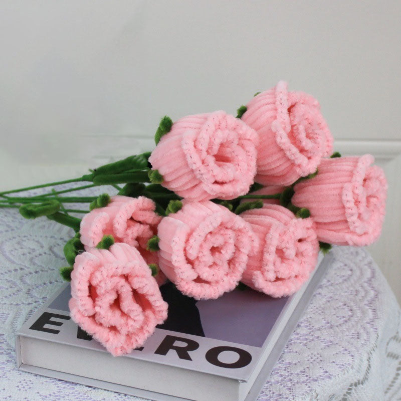 light pink fake rose