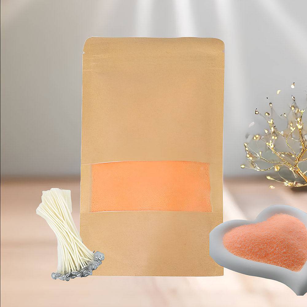 orange sand candle