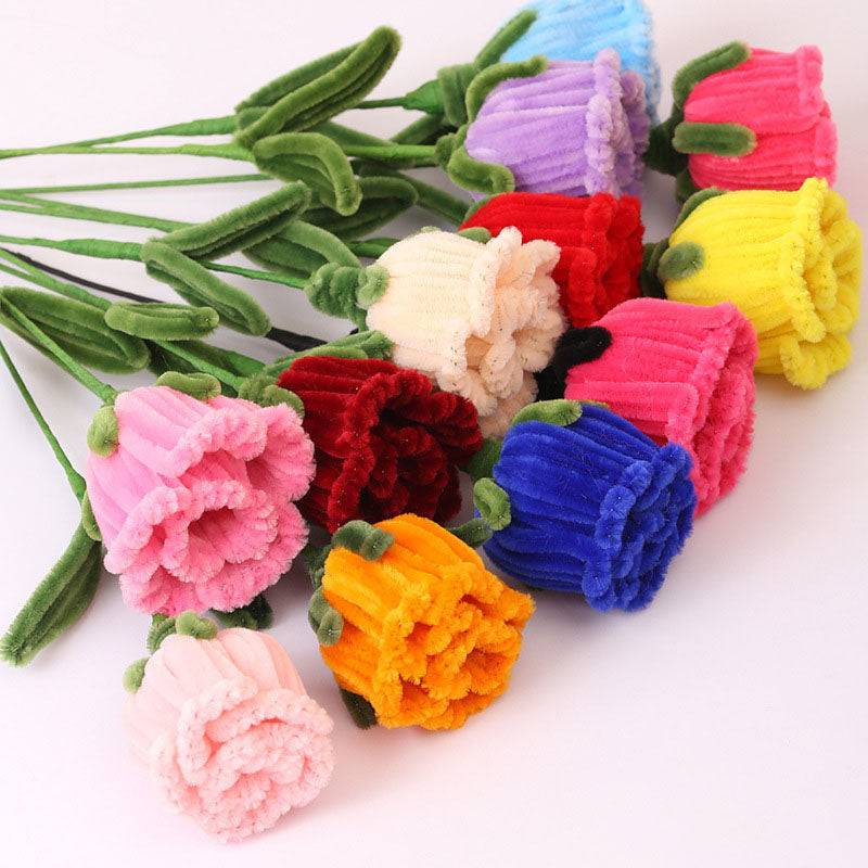 Velvet Artificial Roses