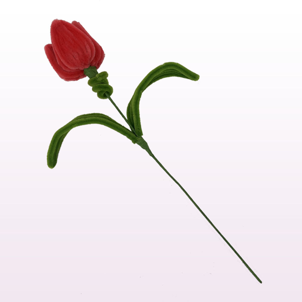 velvet red faus tulip