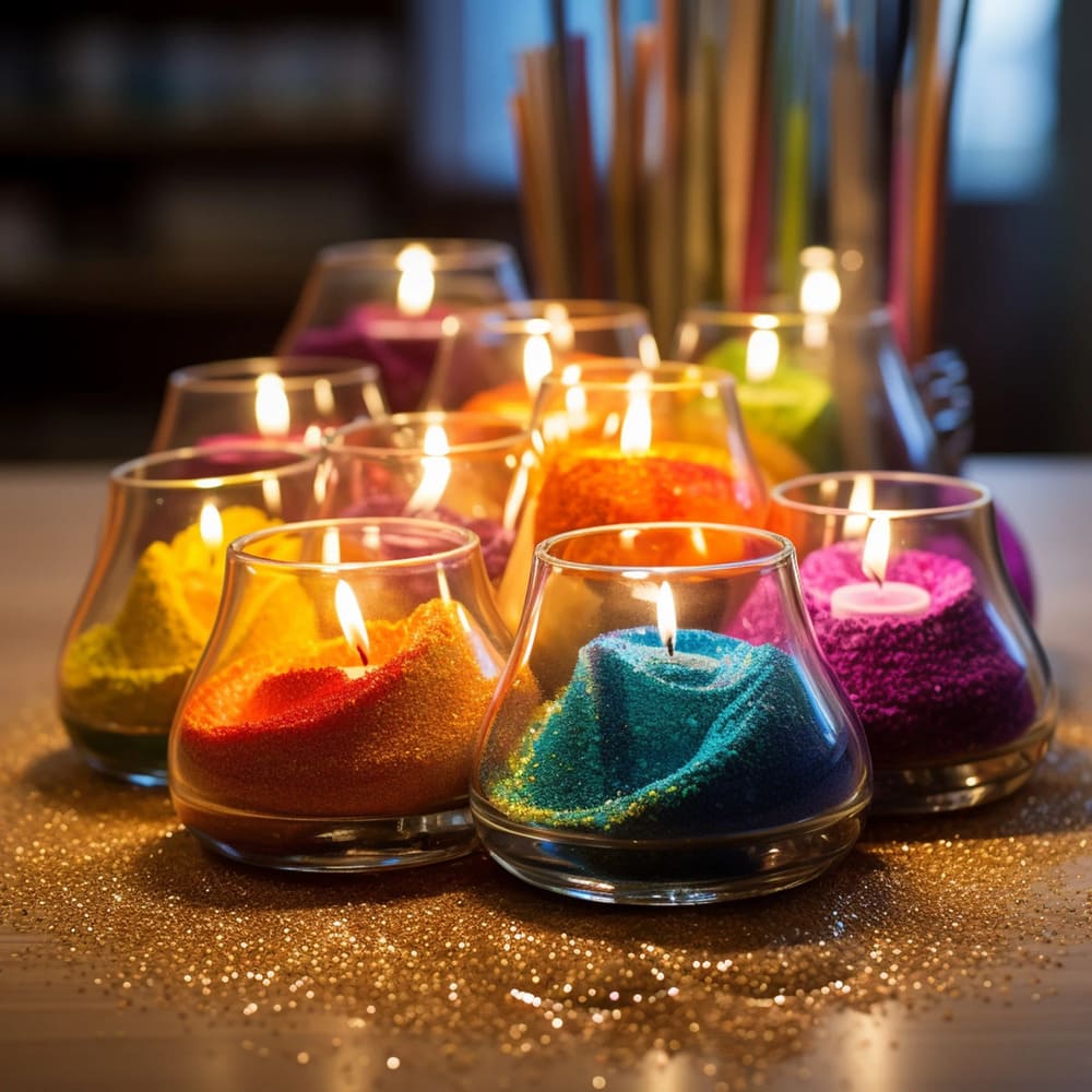sand candles