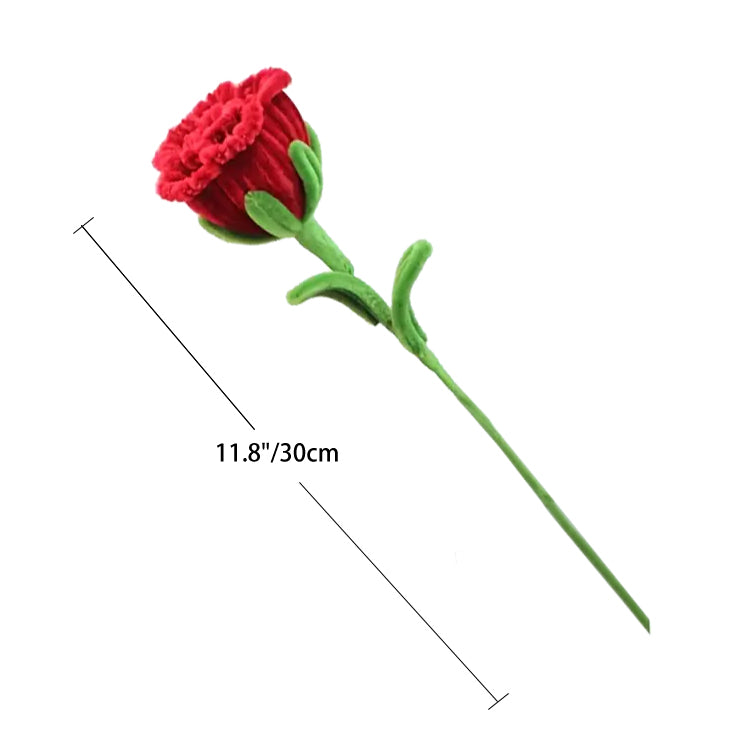 size faux rose