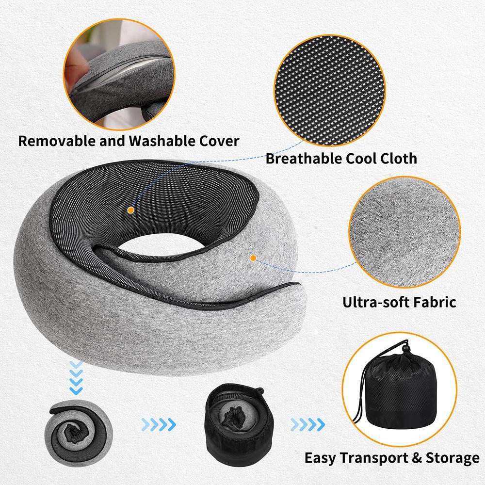 best neck support travel pillow