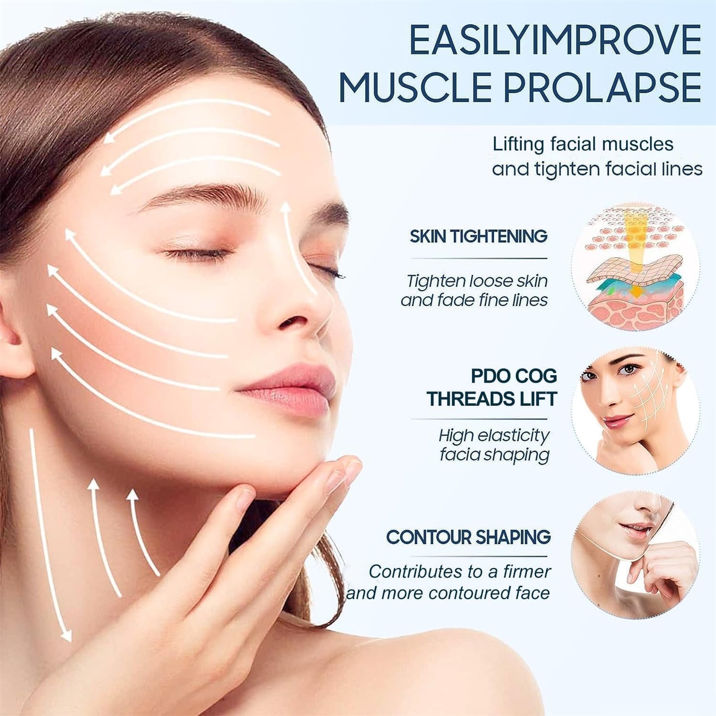 face contour pdo cog threads