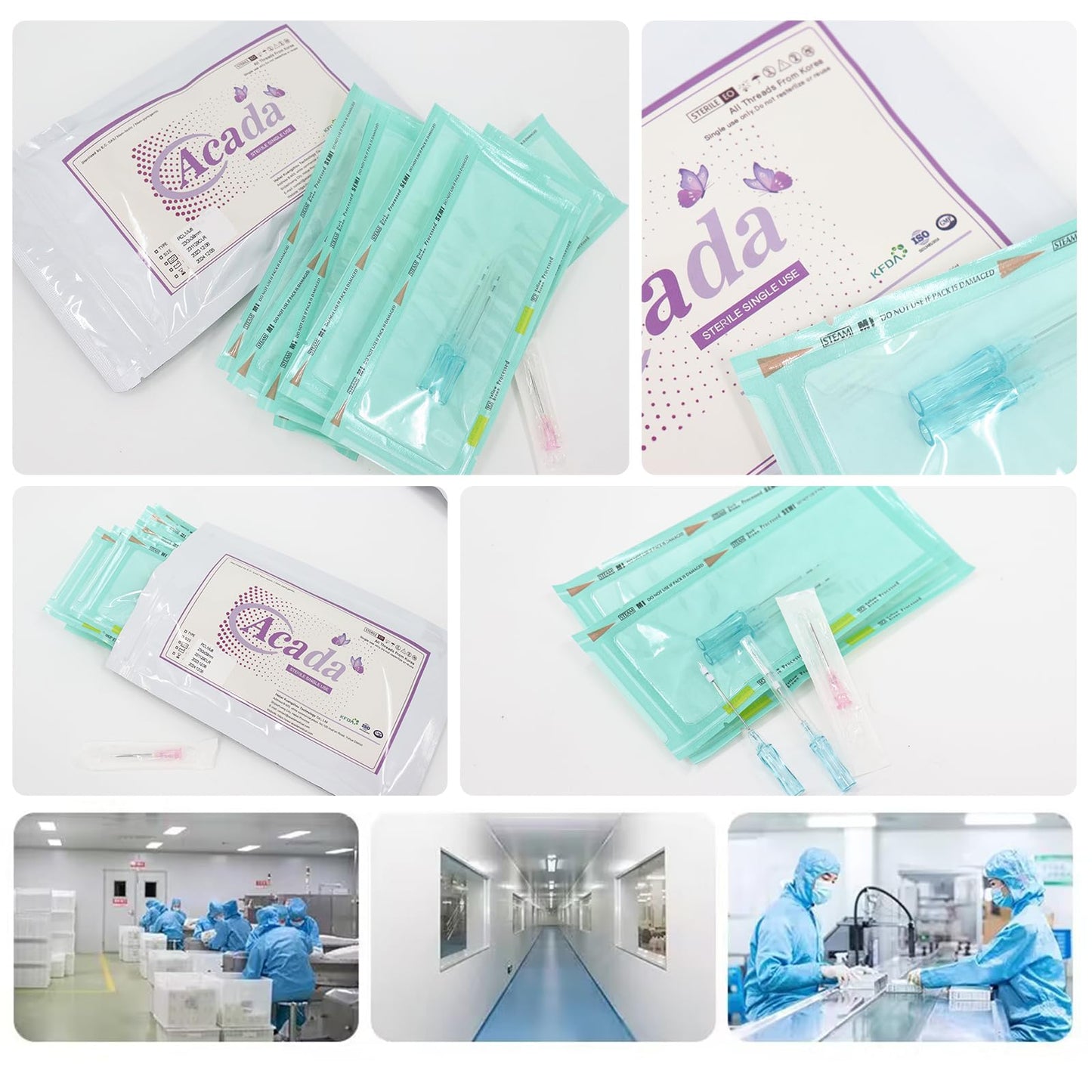 Acada PCL Multi Thread 23G 38mm - 20pcs