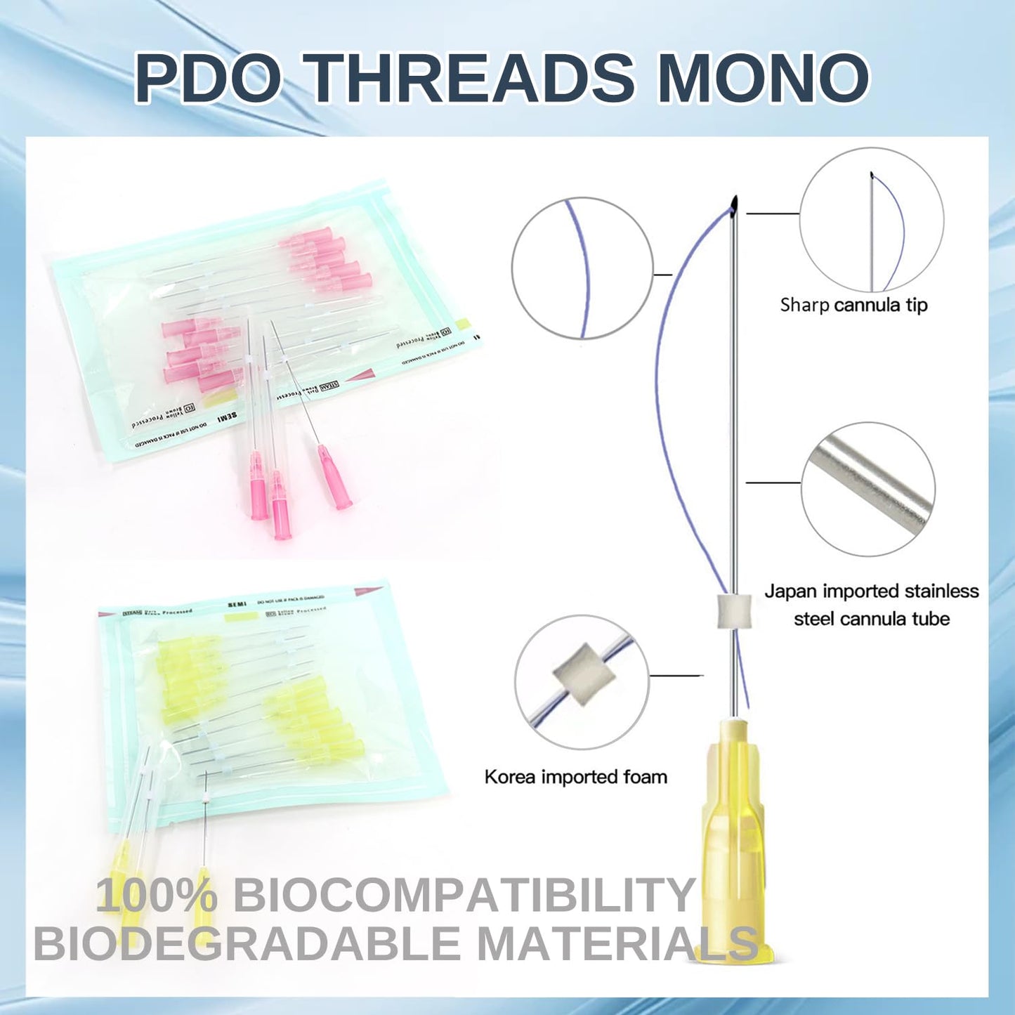 Oldream PDO Mono Threads - 20pcs